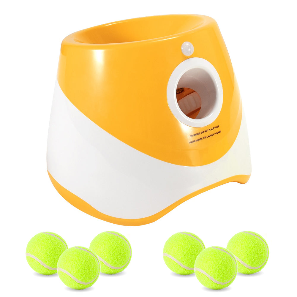Lanceur de Balles Automatique pour Chiens™ + 3 Balles Offertes